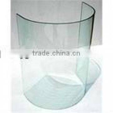 5mm hot bending or curved tempered glass