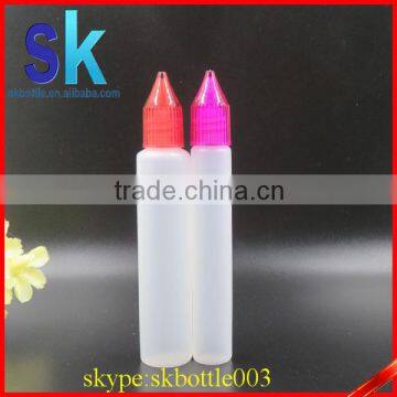 PE Material 30ml pe Unicorn Bottle With Childproof Cap for e Liquid photo-5