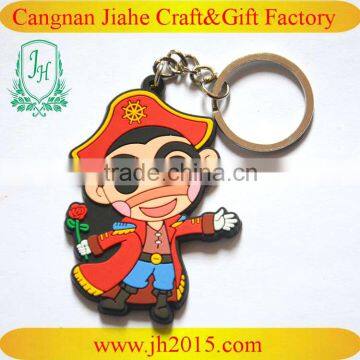 Fashion Cheapest custom pvc rubber keychains