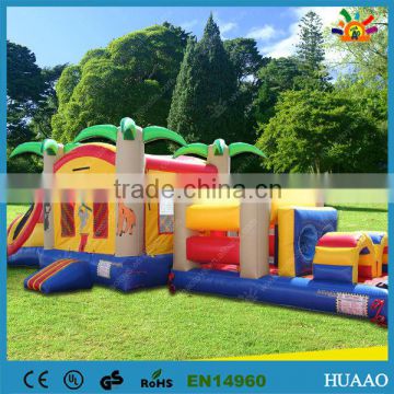 2014 new design inflatable jungle obstacle