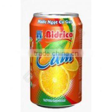 Bidrico Carbonated Orange Softdrink 24 Can