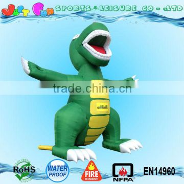 new inflatable crocodile golf equipment, inflatable sport game for golf