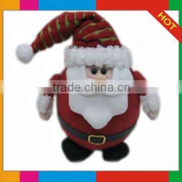 Christmas Decoration RT11A-8644A 7"santa foam body sitting