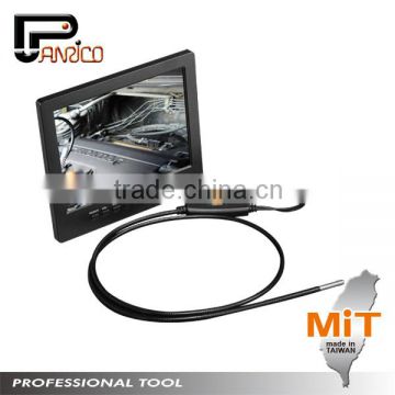 Taiwan Made Borescope Endoscope Inspection Camera with 8 inch TFT LCD Monitor