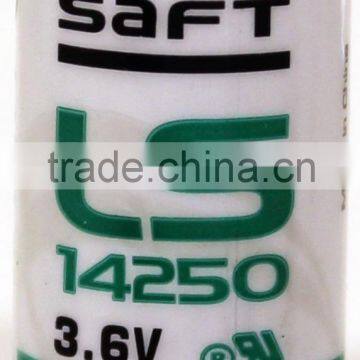 SAFT LS14250 1/2 AA Size 3.6V 1200 mAh Li-SOCl2 Lithium-Thionyl Chloride battery