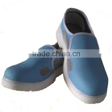 Industrial protective leather steel toe cap safety shoes