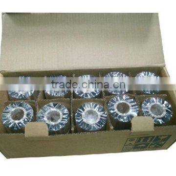 Wax Ribbon-70mm*200M Self Adhesive Label Ribbon / Barcode Label Printer Ribbon photo-4