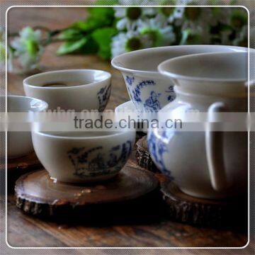 Thai Solid Wood Cup Mat by Handmade