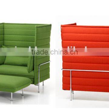 SF-TF restaurant design sofa, fabric sofa set, alcove sofa