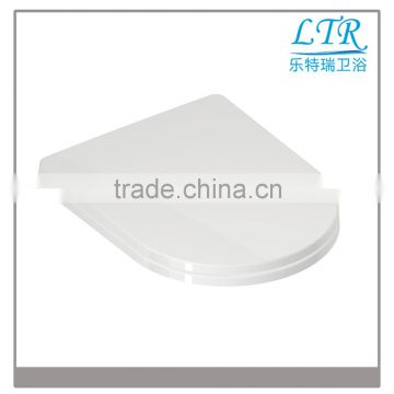 U012-E001 toilet seat types white color with SUS304 strainless steel cover