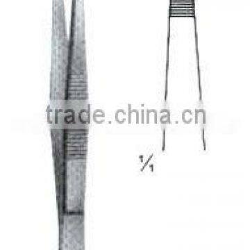 BEER Splinter and Cilia Forcep 85 mm, Straight tip