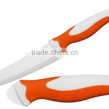 6" Ceramic Chef Knife With Rubber Handle