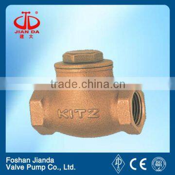 Copper threaded end swing check valve/check valve 6 inch