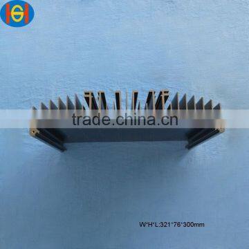 extrusion aluminum high power led 100w heat sink