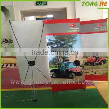 80*180cm Popular x banner display stands, trade show X banner