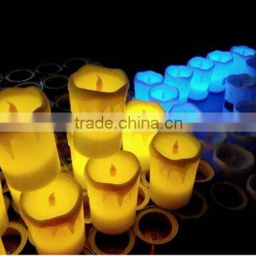 Rechargable Battery Operated Wedding Party Night Club Bar Glowing Light up Led Portable Candle Table Lamp photo-5