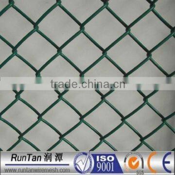 high quality hot dipped galvanized and pvc coated chain link fence panels