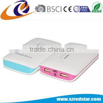 CE 6000mah Power Bank with LED Charging Indicator