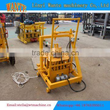 QT40-3C Concrete Brick Raw Material Block Making Machine/hollow Concrete Block