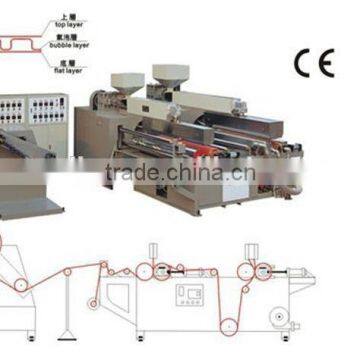 Plastic complete single layer air bubble film machine from China Manufacturer