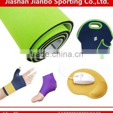 Neoprene anti slip mat fabric