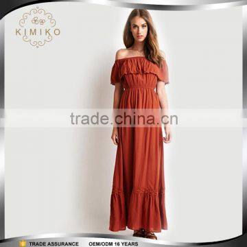 Alibaba Wholesale 2015 Latest Fashion Maxi Dresses