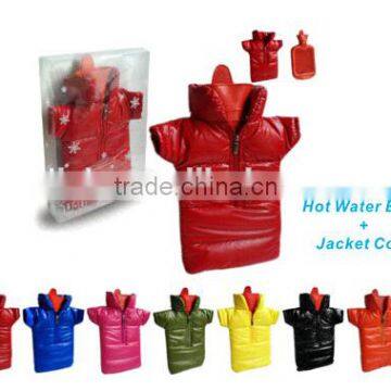 Creative Hot Water Bottle with Jacket Cover for Christmas