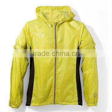 Hot sale hooded outdoor windbreaker/lightweight jacket