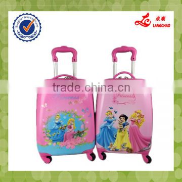 Hot Selling ABS With Wheels Printed Different Pictures Kids Cute Luggage