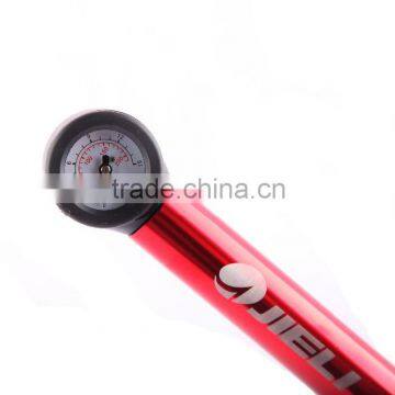 New High Pressure With Pressure Gauge Fashionable Aluminum JL9614 06 Mini Bike Air Pump photo-3