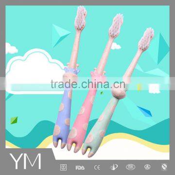 Wheat Straw Non-toxic Wholesale Kid toothbrush Child toothbrush Baby toothbrush                        
                                                Quality Choice