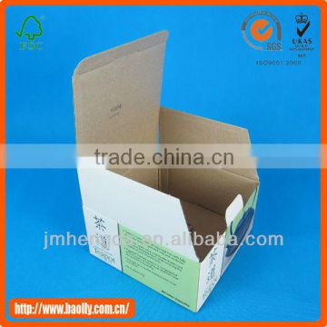 New design disposable chipboard box of teapot