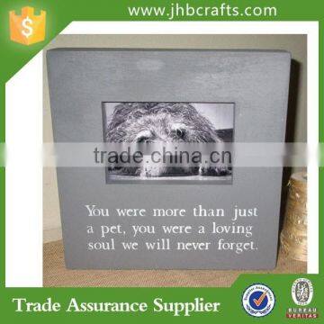 Hotsale Handmade Resin Pet Memory Photo Frame for Home Decoration photo-2