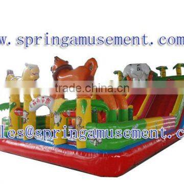 Animal Bouncer Inflatable Jungle Fun City SP-FC015