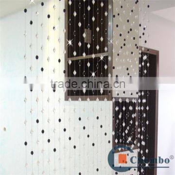 Factory best price bead curtain spring wire curtain for room