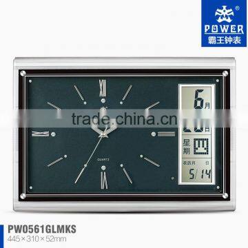 Plastic Quartz Wall Clock Battery Power Wall Clock,glass Lens for Clock