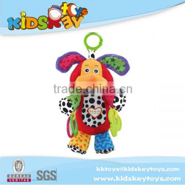 wholesale plush toy with pull string music boxes,baby musical hanging toys, plush soft toy