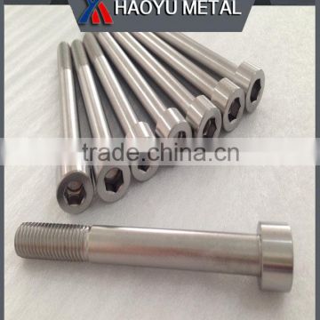 Screw Manufacturer Titanium Fasteners with Titan Bolts Nuts Screws