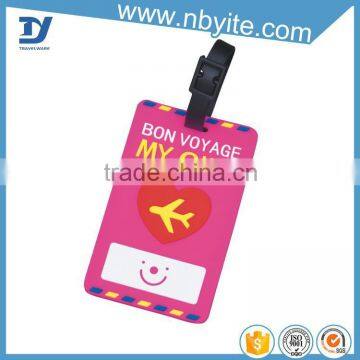 cheap custom design DIY colorful tags with elastic bands