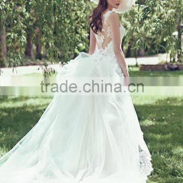 Best Quality Sales for dresses lace v cowl back wedding dress