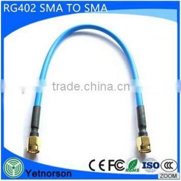 new design RF jumper cable coaxial cable rj 402 with SMA connector RF pigtail cable