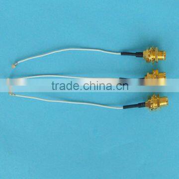 High Power 25cm Length Cable , High Voltage SMA To CRC9 Cable , RF High Voltage Coaxial Cable photo-3