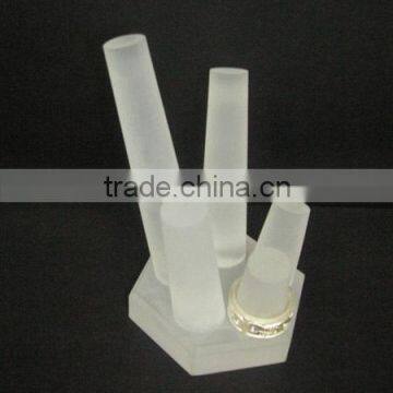 acrylic finger ring jewelry Display stand, finger ring display rack