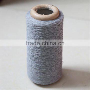 5s recycled cotton yarn for knitting carpet 65% cotton 35% polyester