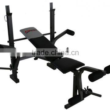 Folding Weight Lifting Bench Exercise Machine Gym Foldable Leg Developer