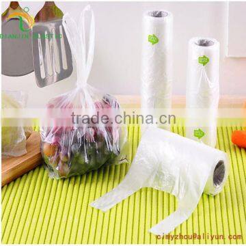 LDPE/ LDPE TOP QUALITY T SHIRT FOOD PLASTIC BAG ON ROLL FOR MARKET