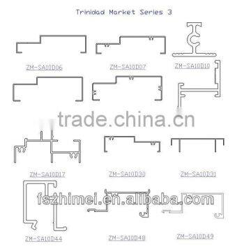 Trinidad market aluminium profile manufacturer