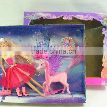 new design doll with horse