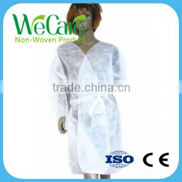 Nonwoven Disposable Kimono for SPA/Sauna Coat/Gowns