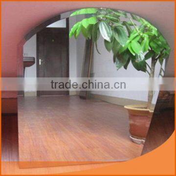 3mm clear float glass aluminum mirror, mirror glass bathroom mirror